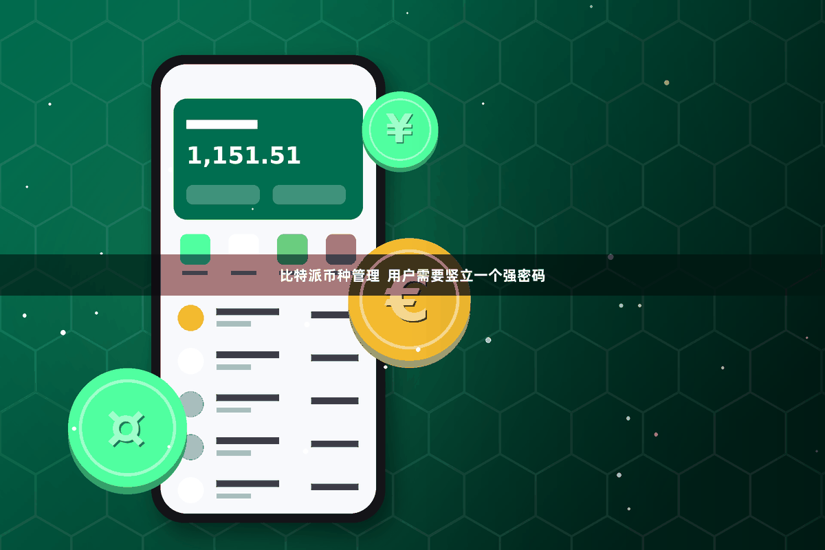 比特派币种管理  用户需要竖立一个强密码